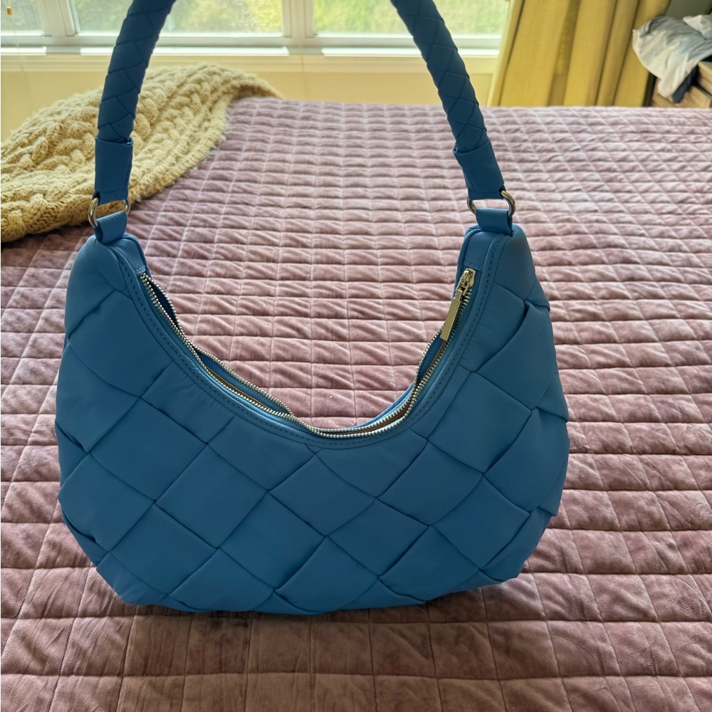 Jason Wu Blue Woven Shoulder Bag